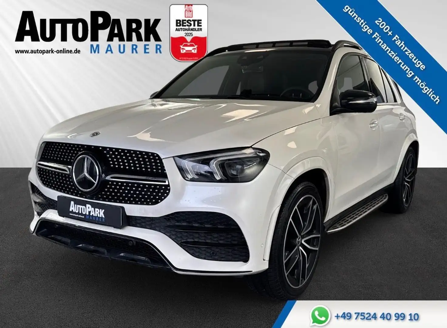Mercedes-Benz GLE 400 d 4Matic AMG* Blanc - 1