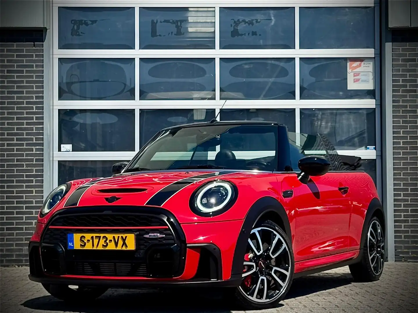 MINI John Cooper Works Cabrio Mini (f57) 2.0 F1 Aut / Hud / Acc / Leder / Harman Piros - 2