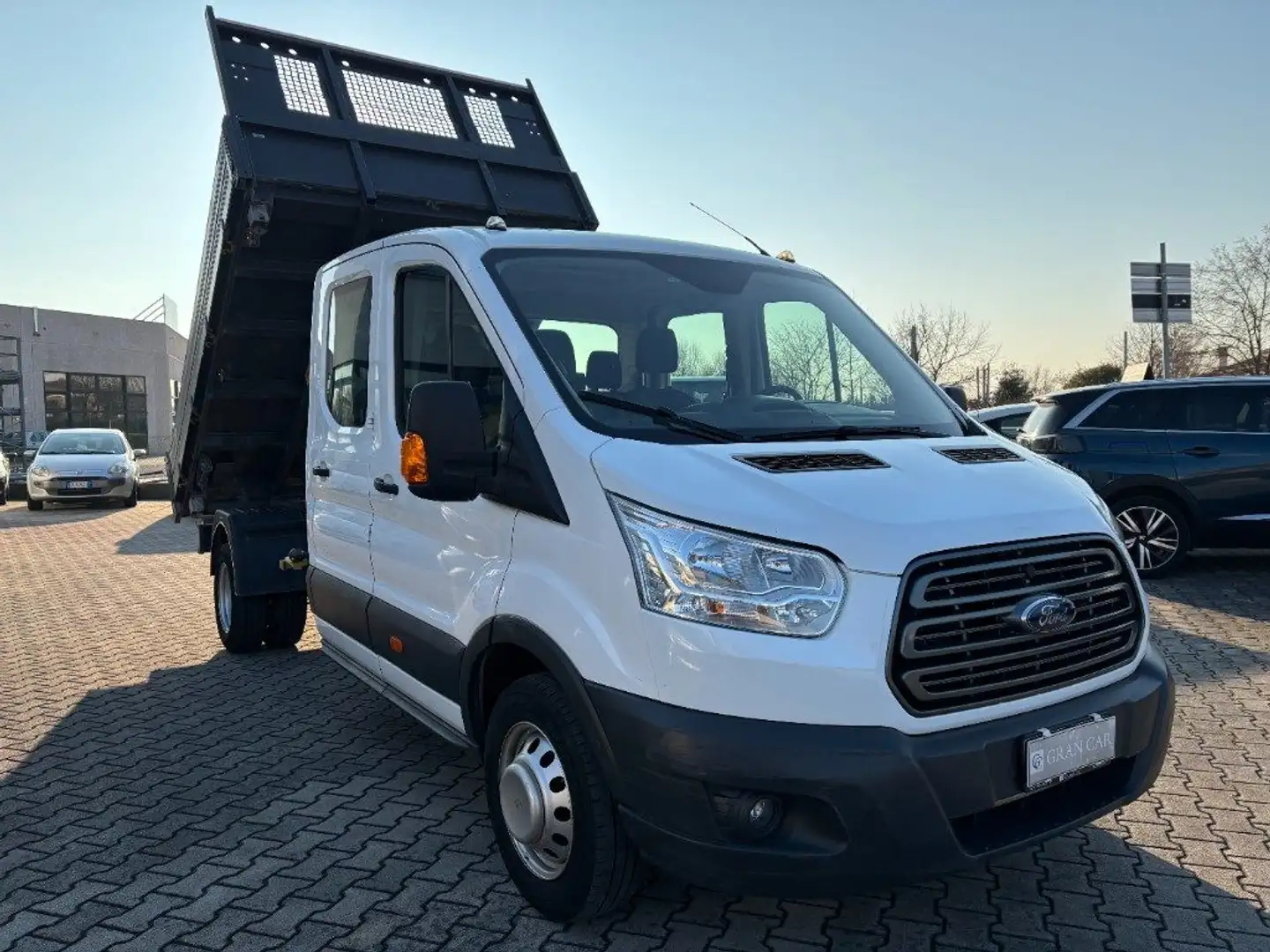 Ford Transit 7 POSTI CASSONE RIBALTABILE TRILATERALE Blanc - 2