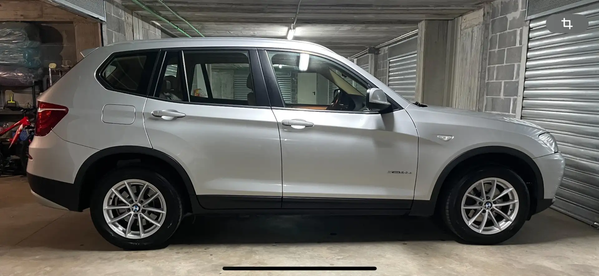 BMW X3 xdrive20d Futura Argento - 2