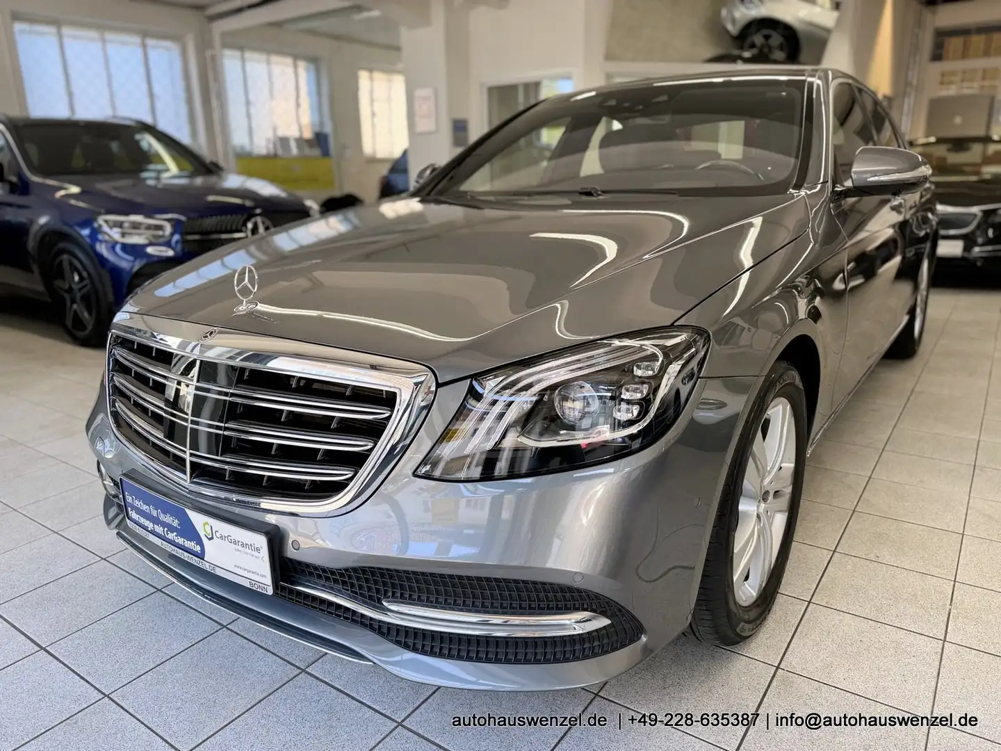 Mercedes-Benz S 560 4Matic - nur 35 tkm - PANO DISTRONIC HEAD-UP AHK Grau - 2