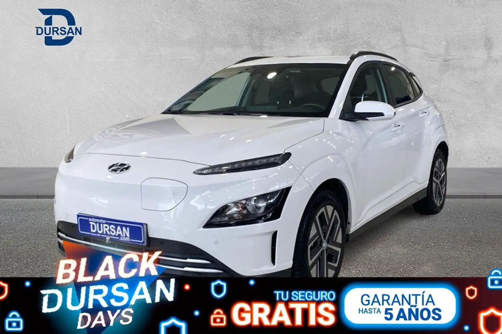Hyundai KONA EV Tecno 484 150kW Blanco - 1