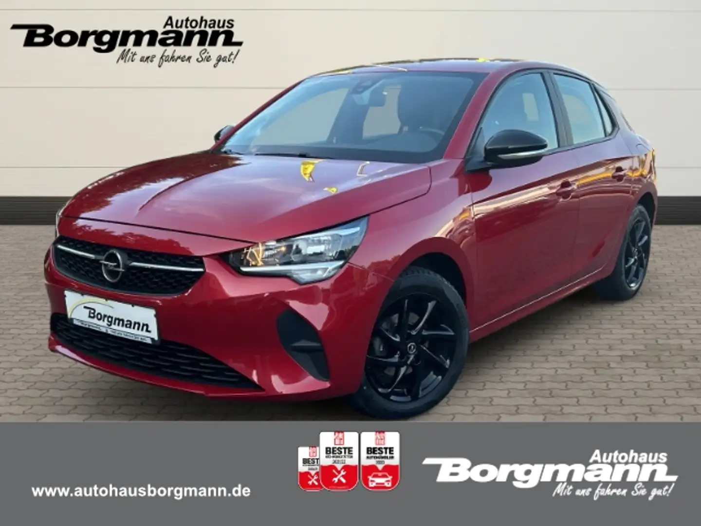 Opel Corsa F Edition 1.2 PDC - Sitzheizung - Alufelgen Rot - 1
