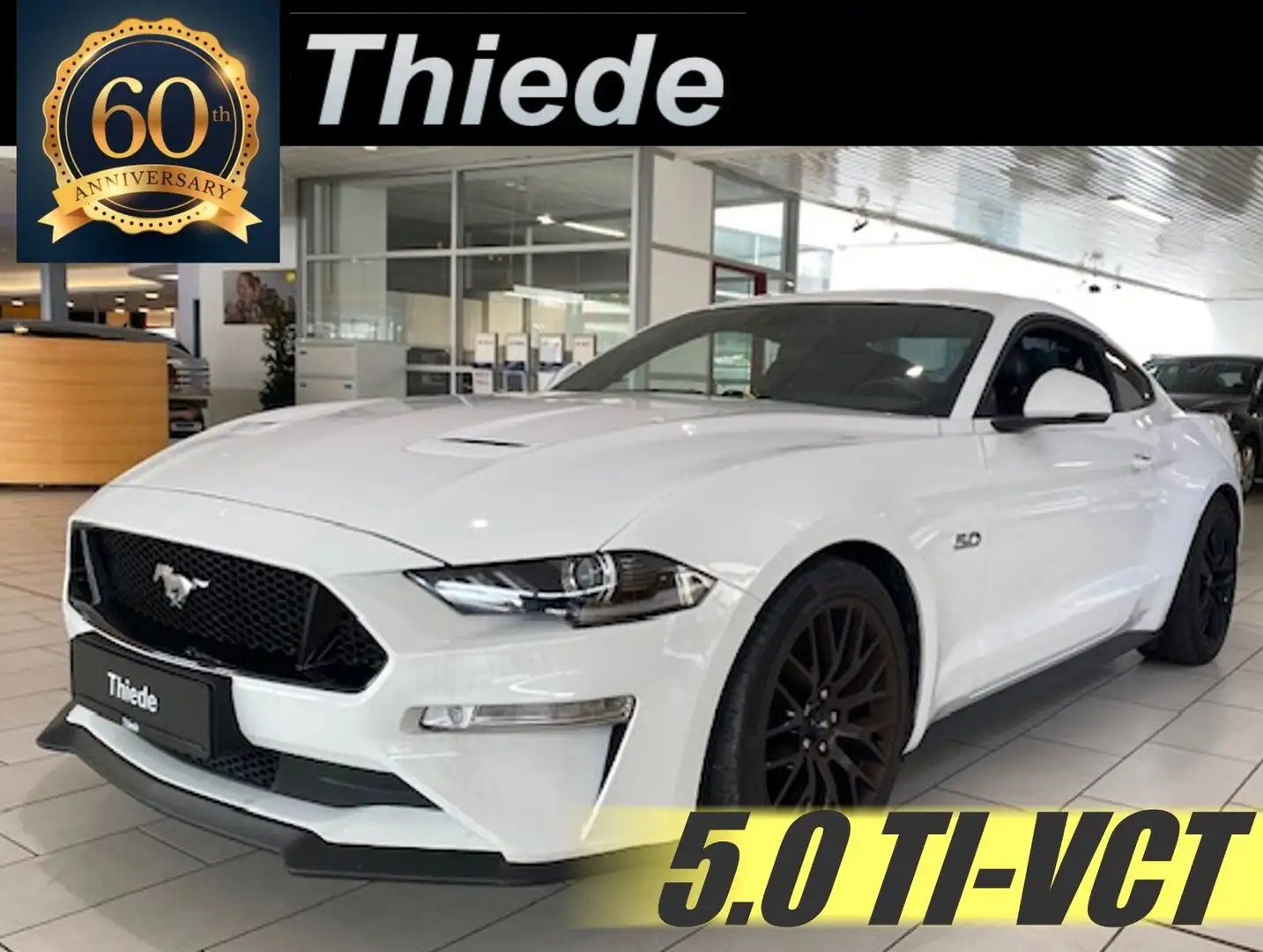 Ford Mustang GT 5.0 TI-VCT (EU) NAVI/LED/KAMERA/SPORT Weiß - 1