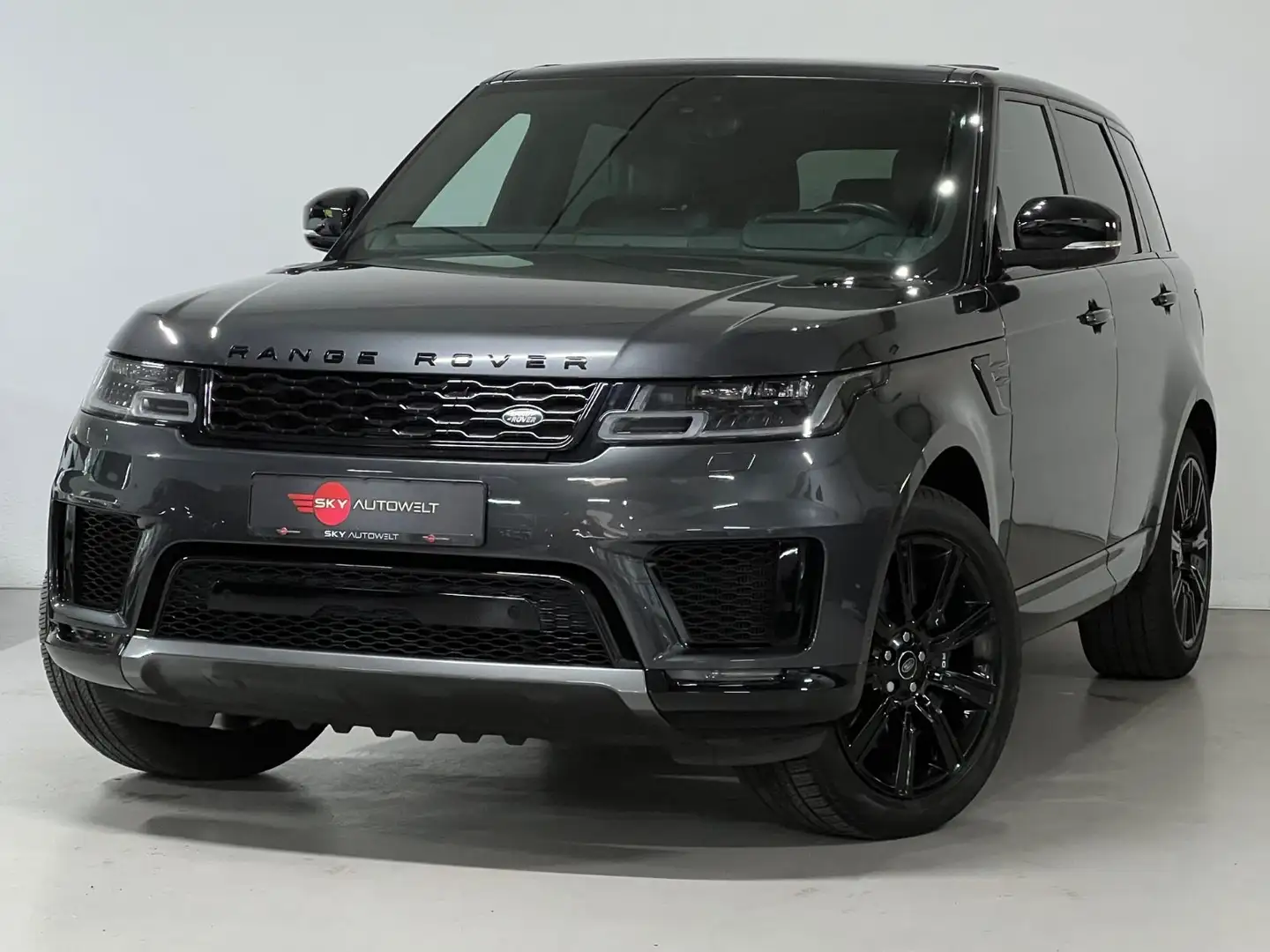 Land Rover Range Rover Sport HSE Hybrid/LED/HEAD-UP/21 ZOLL Grijs - 1