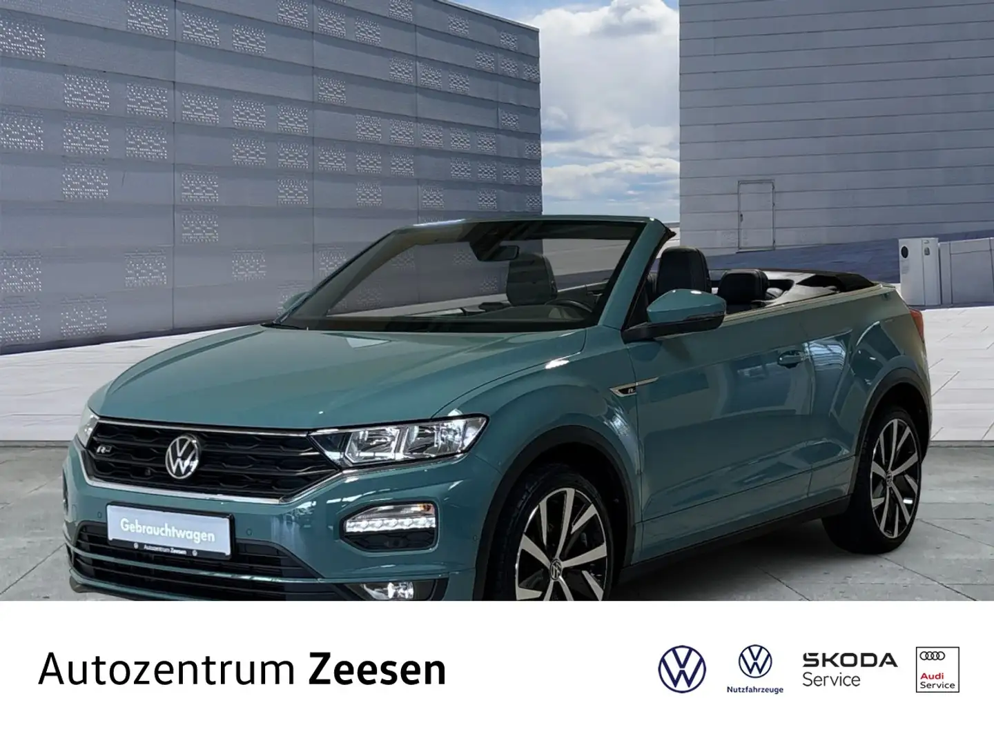 Volkswagen T-Roc Cabriolet 1.5 TSI R-Line OPF DSG+USB+DAB+ Klima Schwarz - 1
