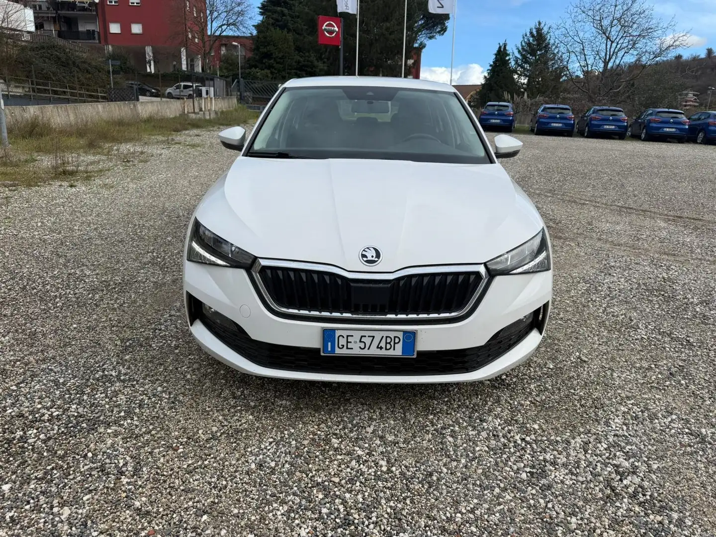 Skoda Scala Scala 2019 1.0 tsi Ambition 95cv Blanc - 1