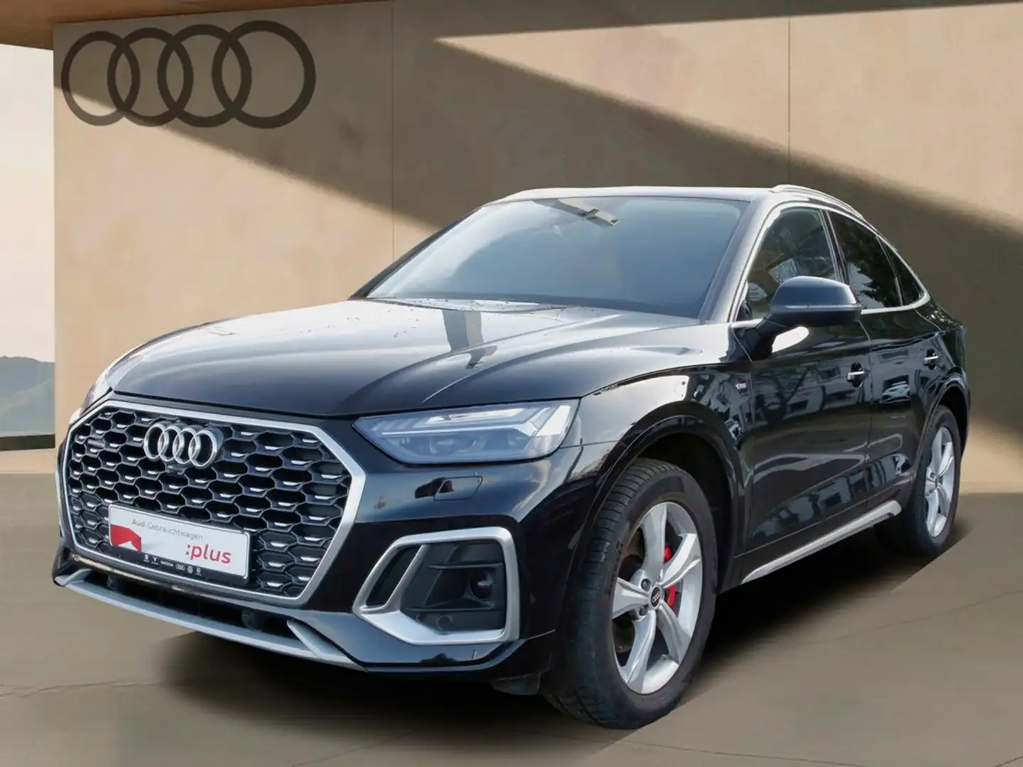 Audi Q5 Sportback 40 TDI quattro S line STHZ Navi+VC RF... Schwarz - 2