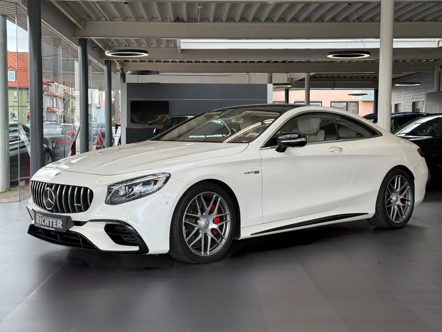 Mercedes-Benz S 63 AMG Coupe 4Matic+/Magic Sky/Softclose/360° Biały - 1