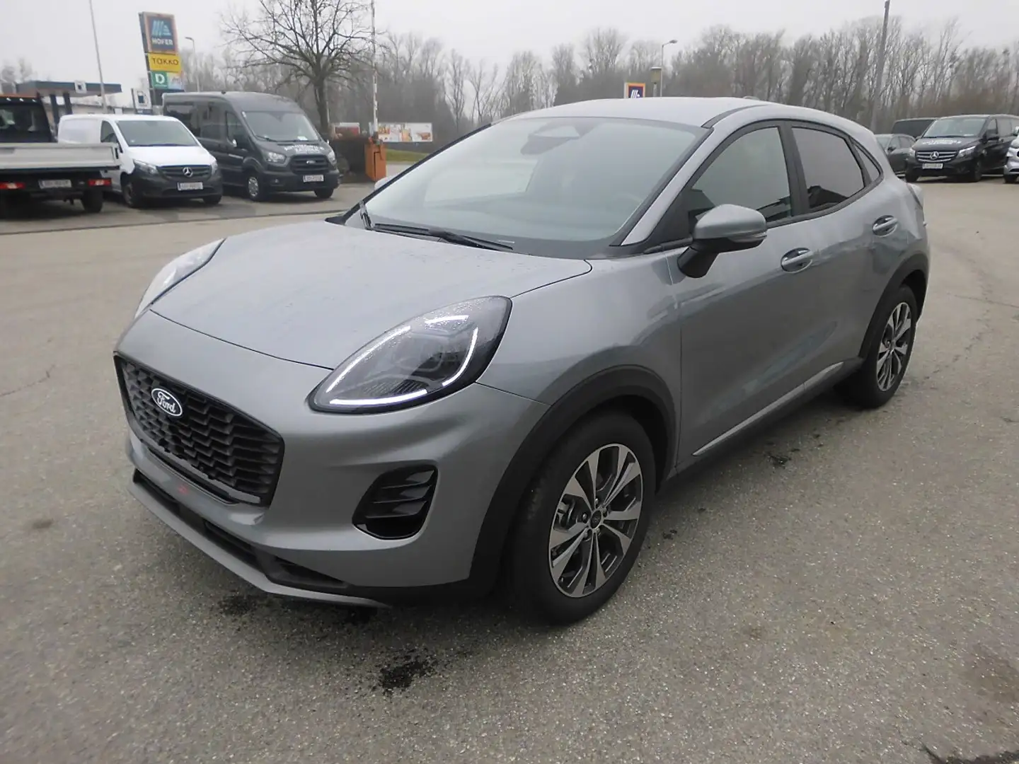 Ford Puma 1,0 EcoBoost Hybrid Titanium Grau - 1