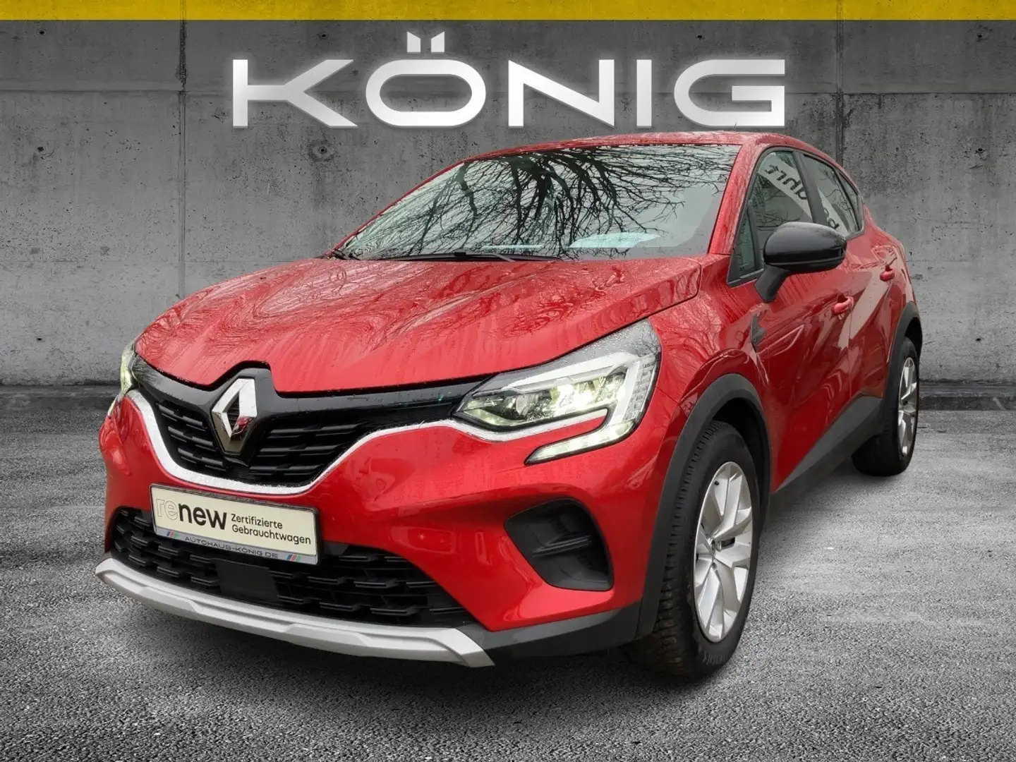 Renault Captur 1.0 TCe 90 EQUILIBRE KLIMA*NAVI*Tempomat Rot - 1