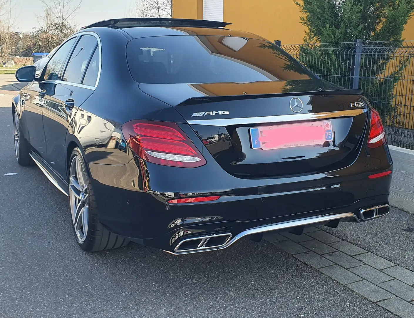Mercedes-Benz E 63 AMG Classe E 63 S AMG SPEEDSHIFT MCT 4-Matic Noir - 2