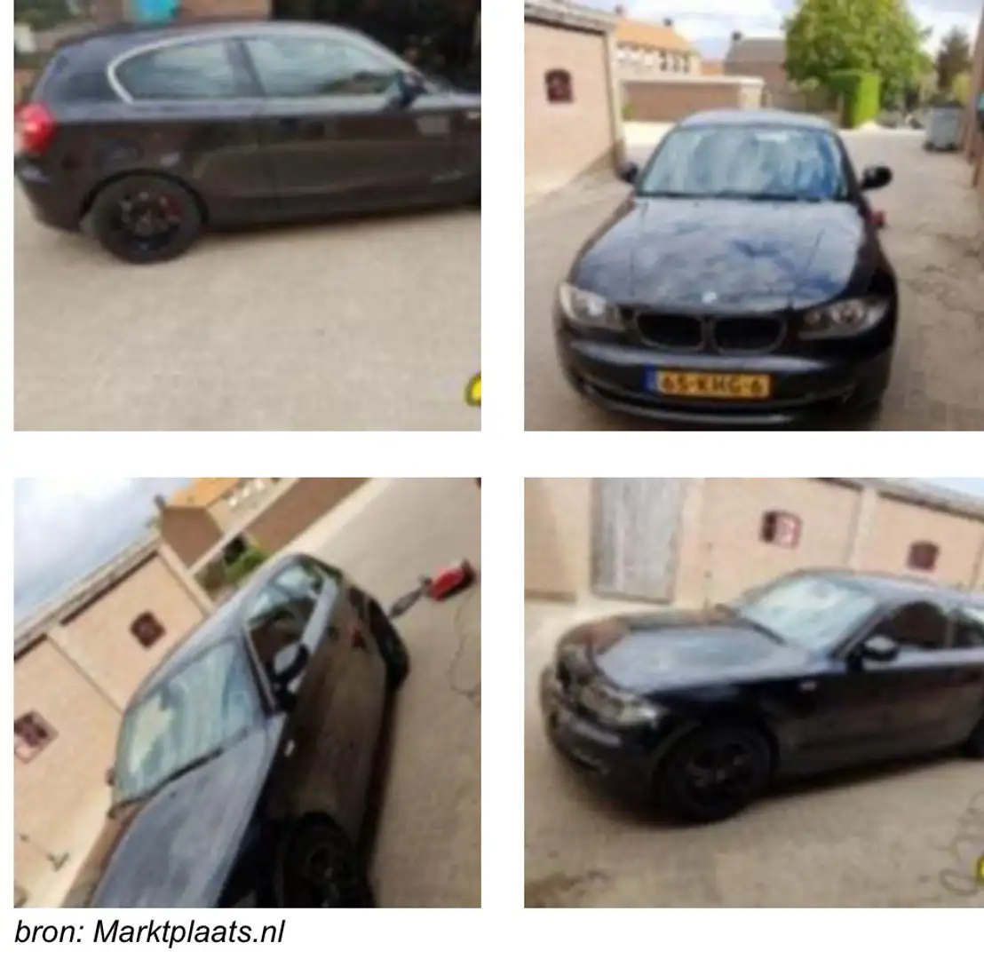 BMW 118 118d Corp. Bns Line Zwart - 1