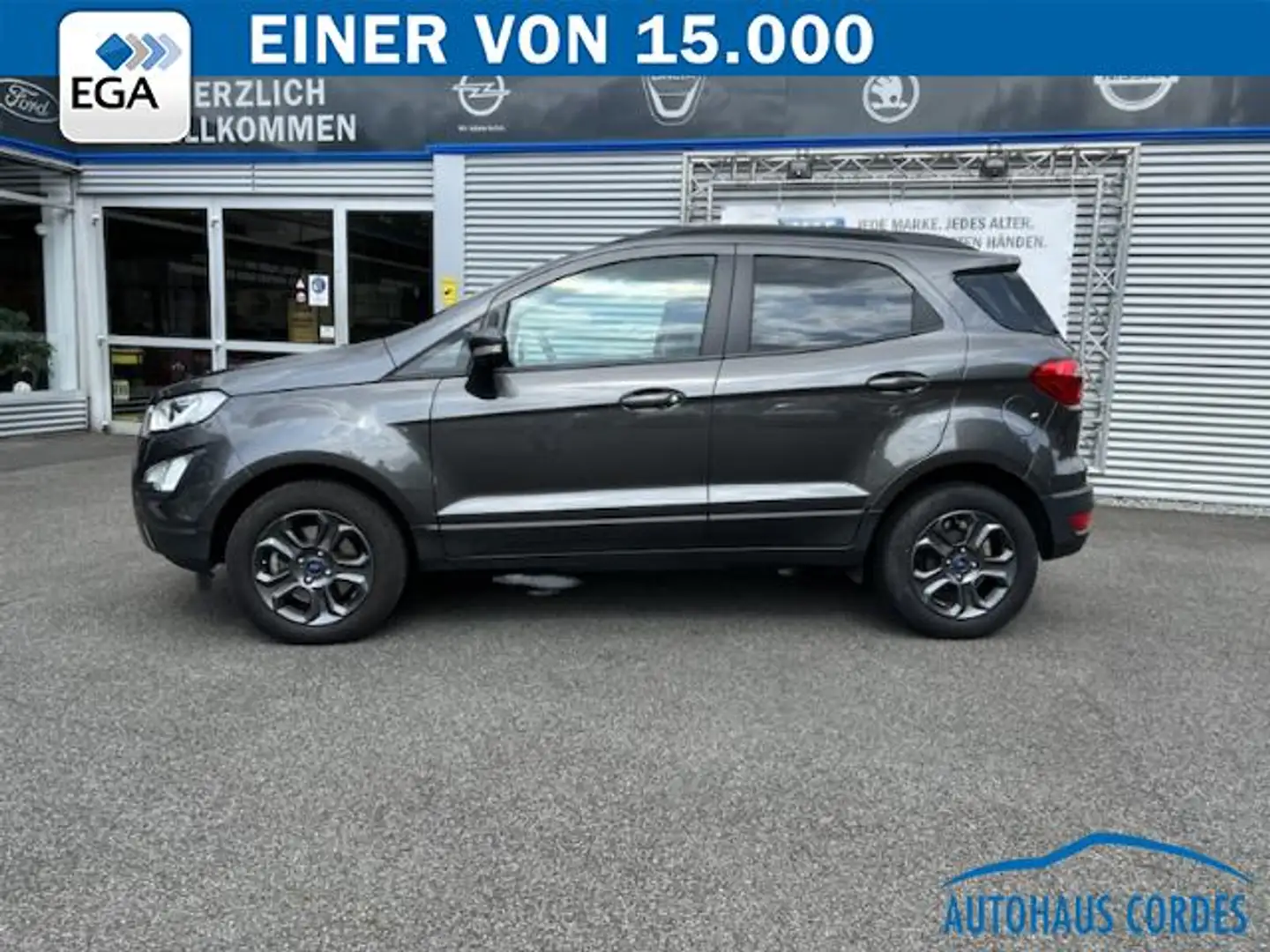 Ford EcoSport ECOSPORT 1.0 EcoBoost TREND KLIMA*NAVI*BTH*ALU*PDC Grau - 2
