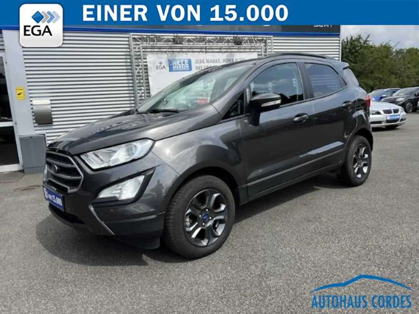 Ford EcoSport ECOSPORT 1.0 EcoBoost TREND KLIMA*NAVI*BTH*ALU*PDC Grau - 1