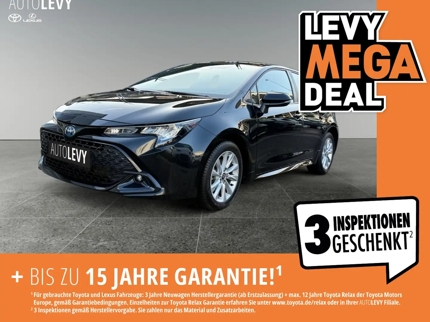 Toyota Corolla 1.8 Hybrid Business *CARPLAY*SHZ* Schwarz - 1