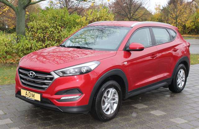 Imagine Hyundai TUCSON blue Classic 2WD