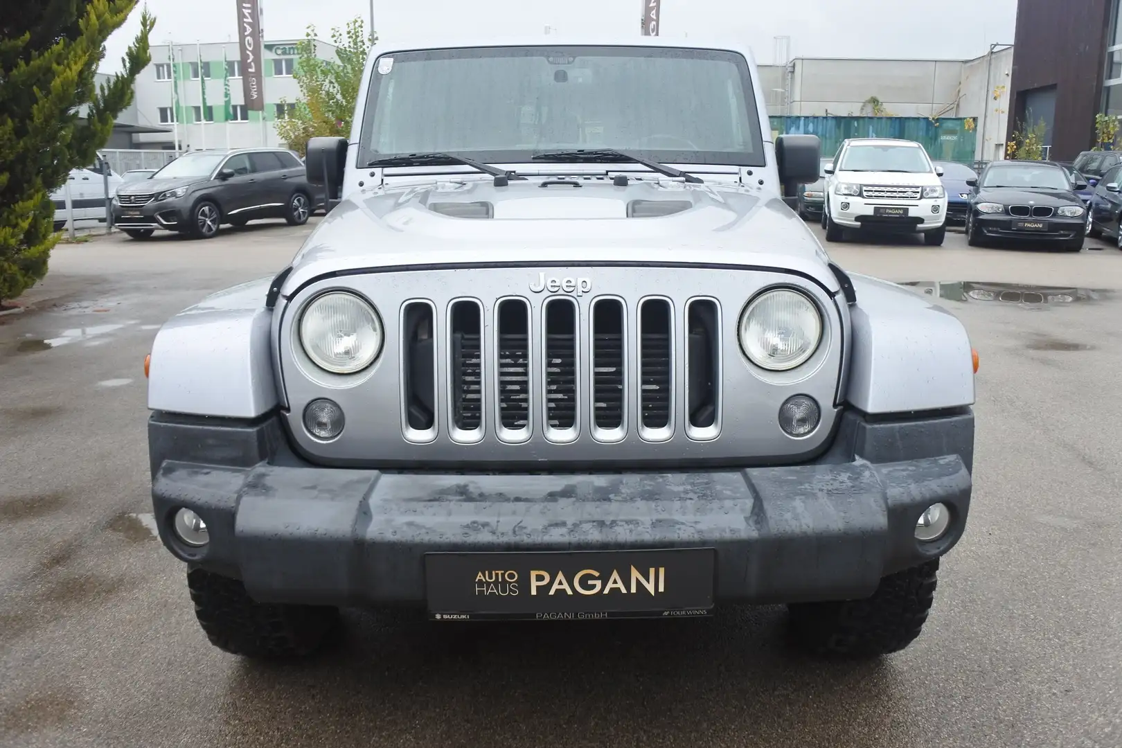 Jeep Wrangler Unl. Sahara 2,2 CRDi Aut./LEDER/NUR109TKM/GARANTIE Silber - 2