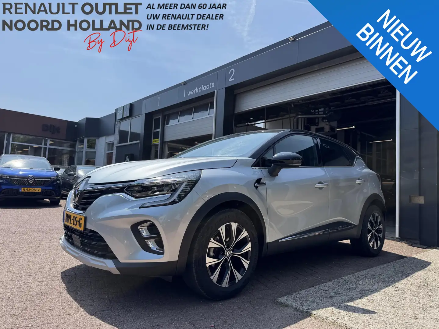 Renault Captur 1.3 TCe 140pk EDC Techno Gris - 1