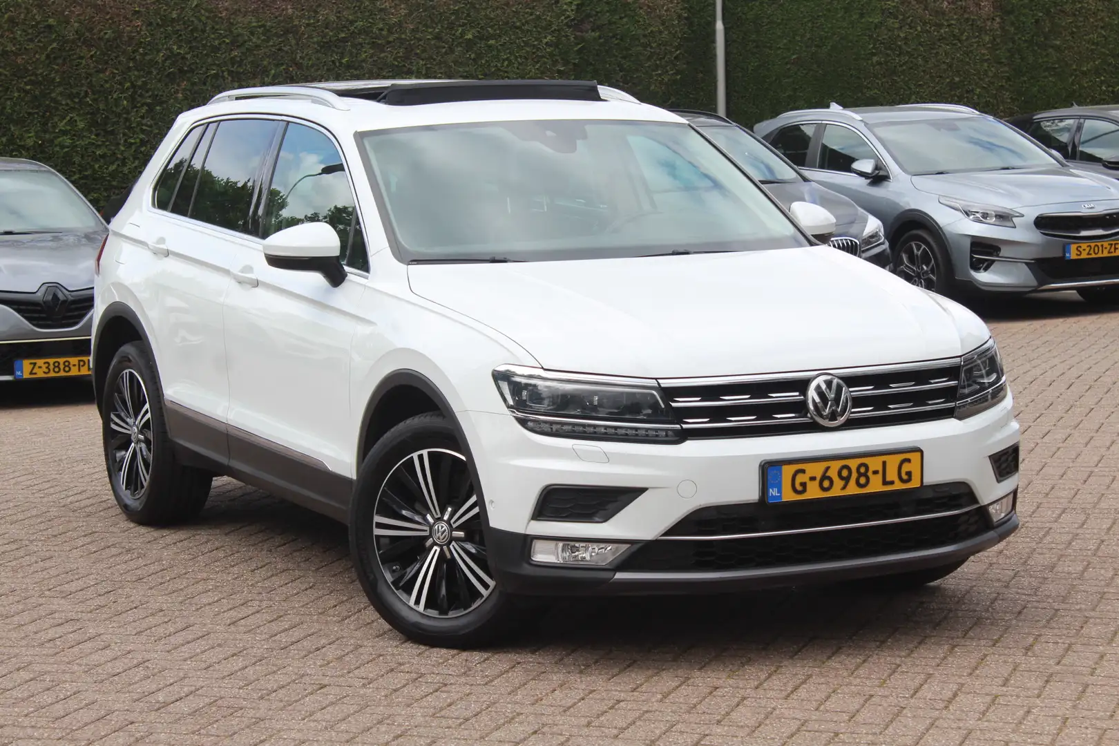 Volkswagen Tiguan 2.0 TSI 4Motion Highline / Vol opties! / Panoramad Weiß - 1