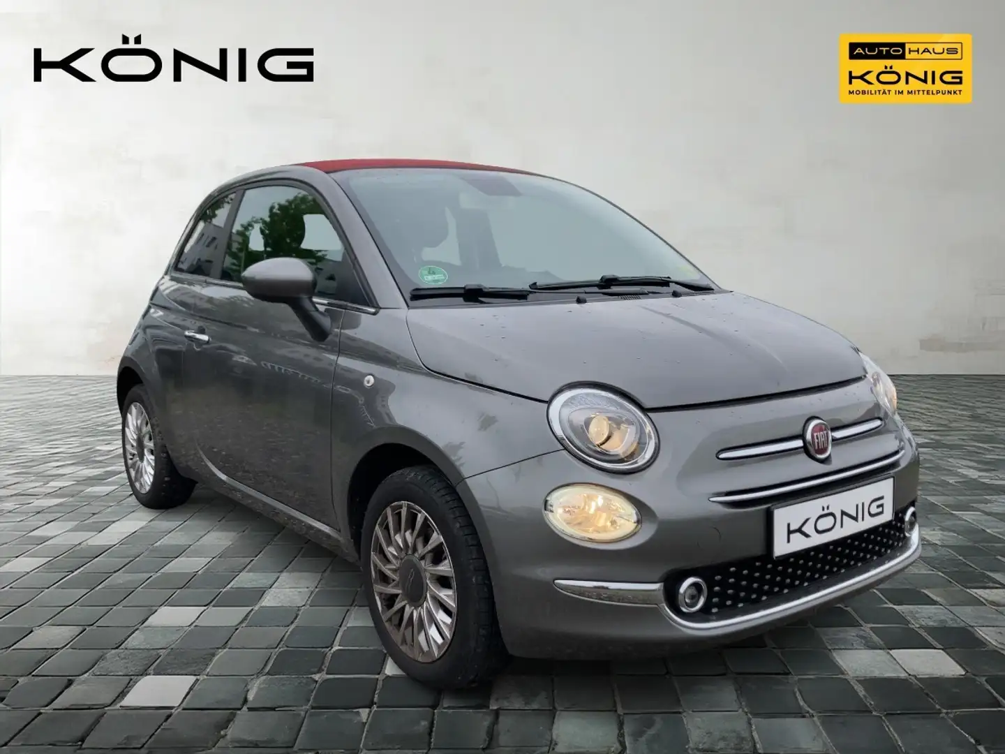 Fiat 500C DOLCEVITA, Klima, Carplay Grau - 2