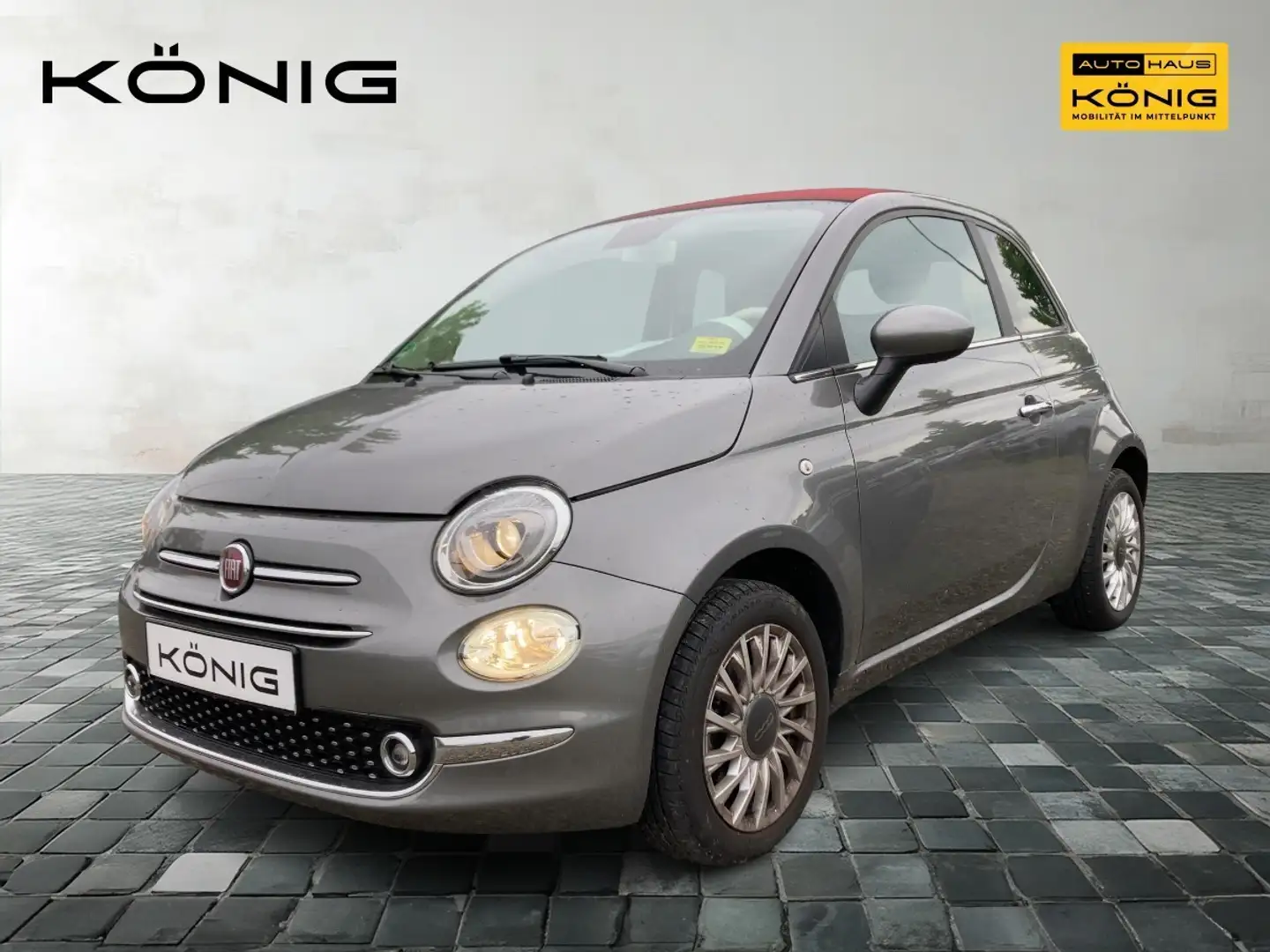 Fiat 500C DOLCEVITA, Klima, Carplay Grau - 1