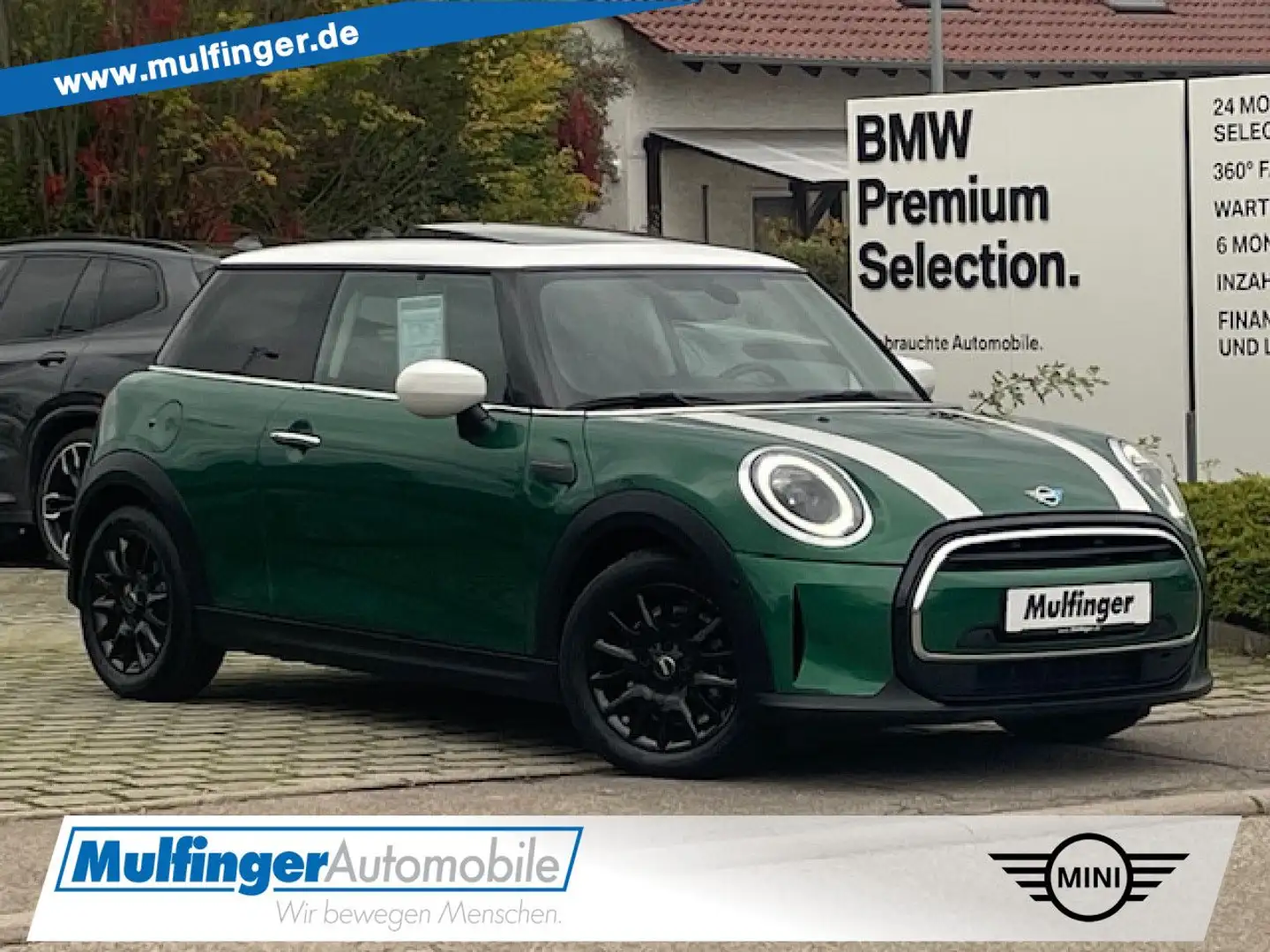 MINI Cooper Classic Trim Sports.Navi PanoDach LED Klima Vert - 1