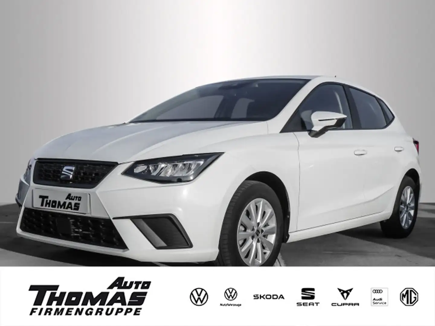 SEAT Ibiza Style Edition 1.0 TSI LED+PDC+FULL LINK Weiß - 1