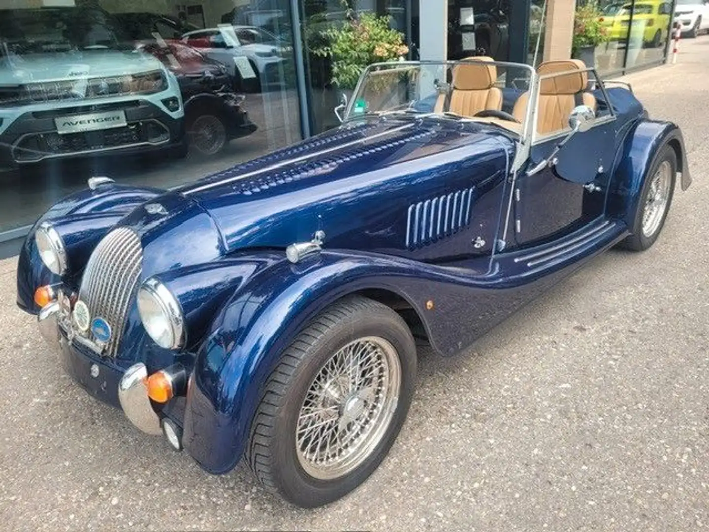 Morgan Plus 8 Anniversery 35th Top Bleu - 1