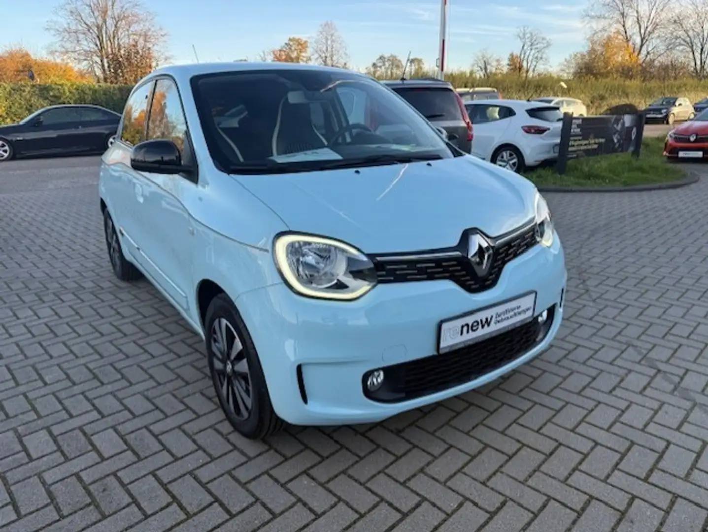 Renault Twingo E-Tech 100% elektrisch KLIMA NAVI SITZHZG Blau - 2