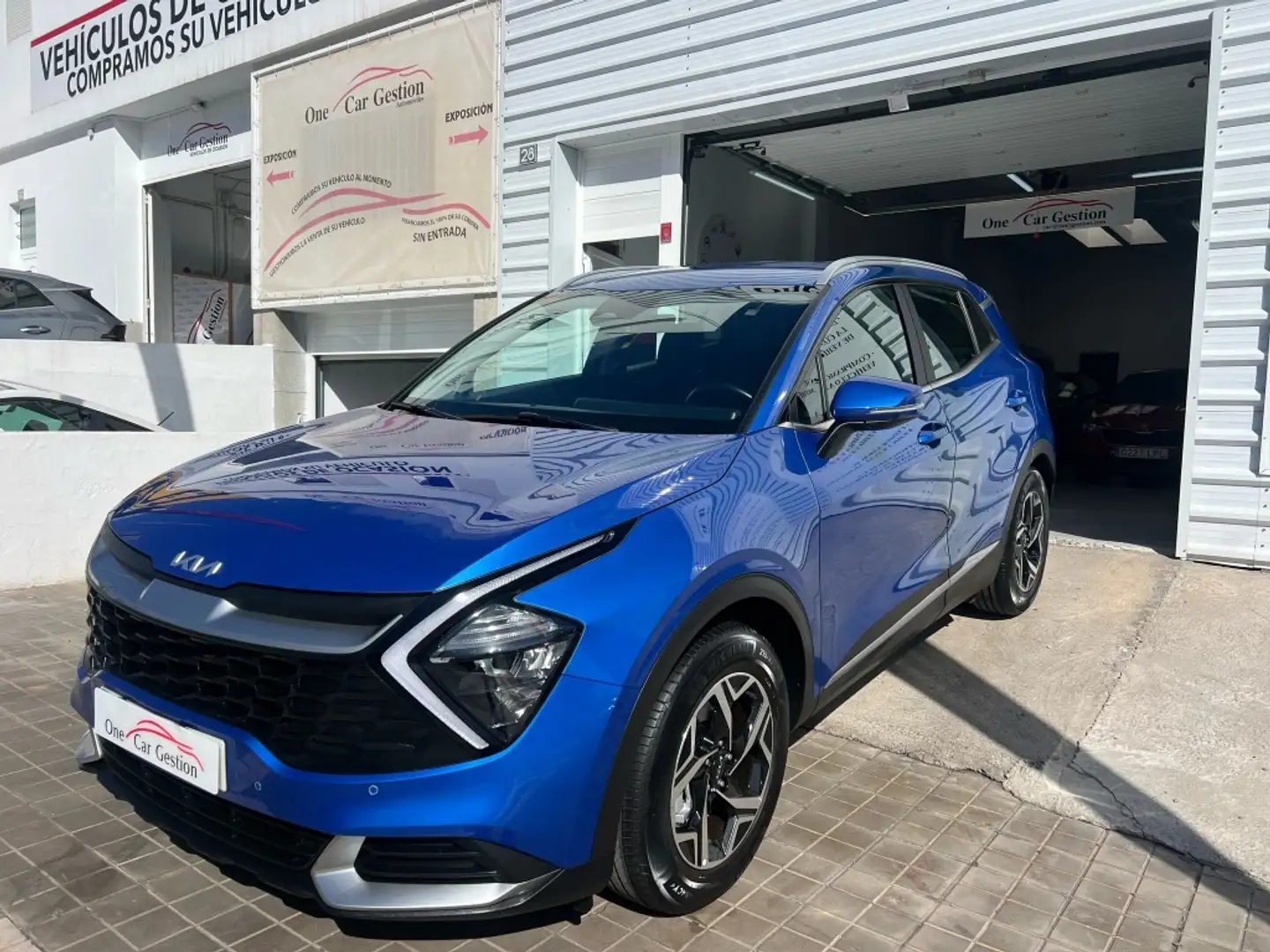 Kia Sportage 1.6 T-GDi MHEV Drive 150 Azul - 1