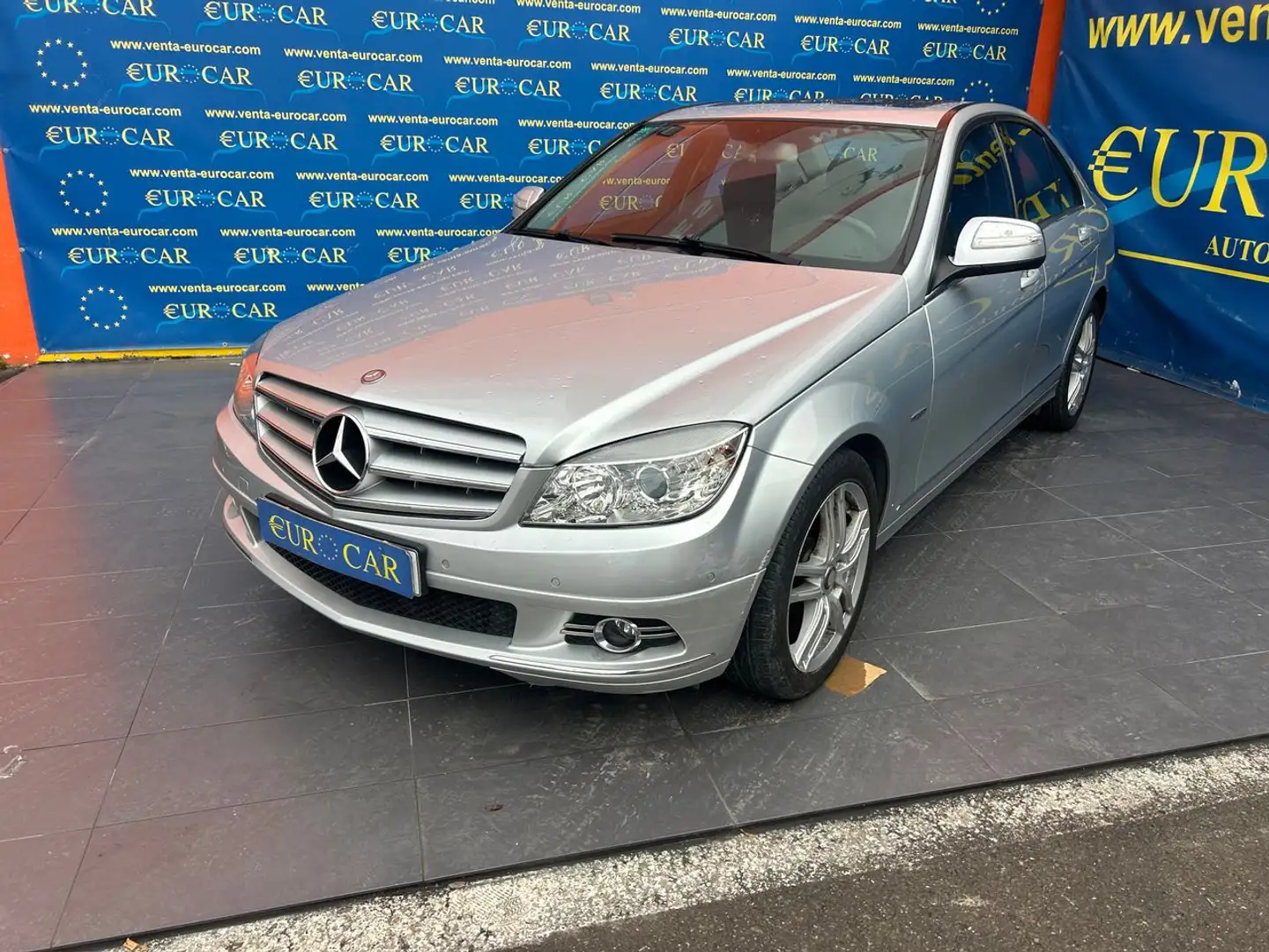 Mercedes-Benz C 220 220CDI Elegance Aut. Gris - 1