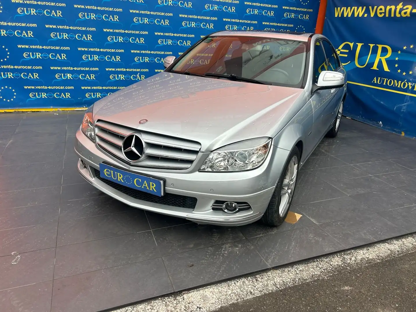 Mercedes-Benz C 220 220CDI Elegance Aut. Gris - 2