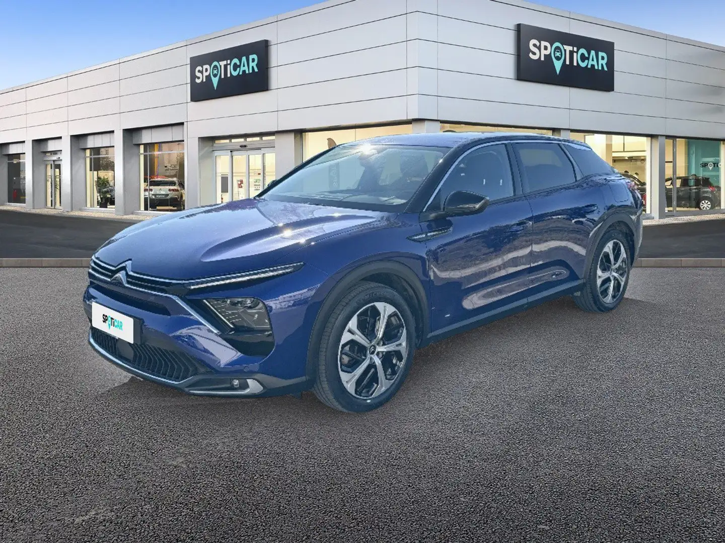 Citroen C5 X Hybrid 225 E-EAT8 Feel Pack Blauw - 1