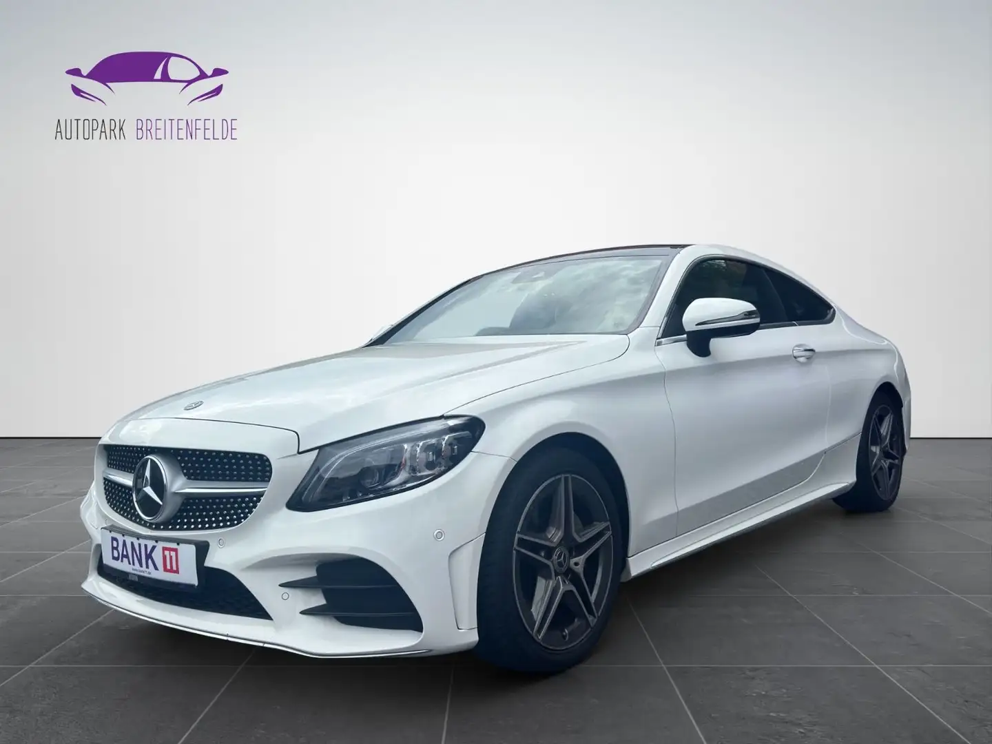 Mercedes-Benz C 180 Keyless|Pano|Kamera|Memory|Leder Weiß - 1