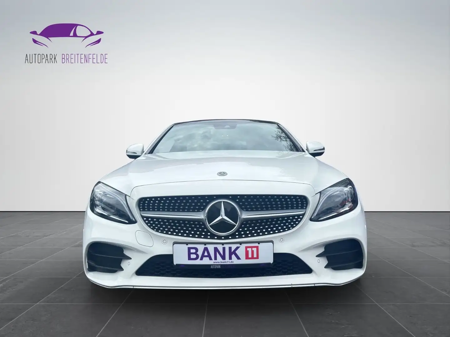 Mercedes-Benz C 180 Keyless|Pano|Kamera|Memory|Leder Weiß - 2