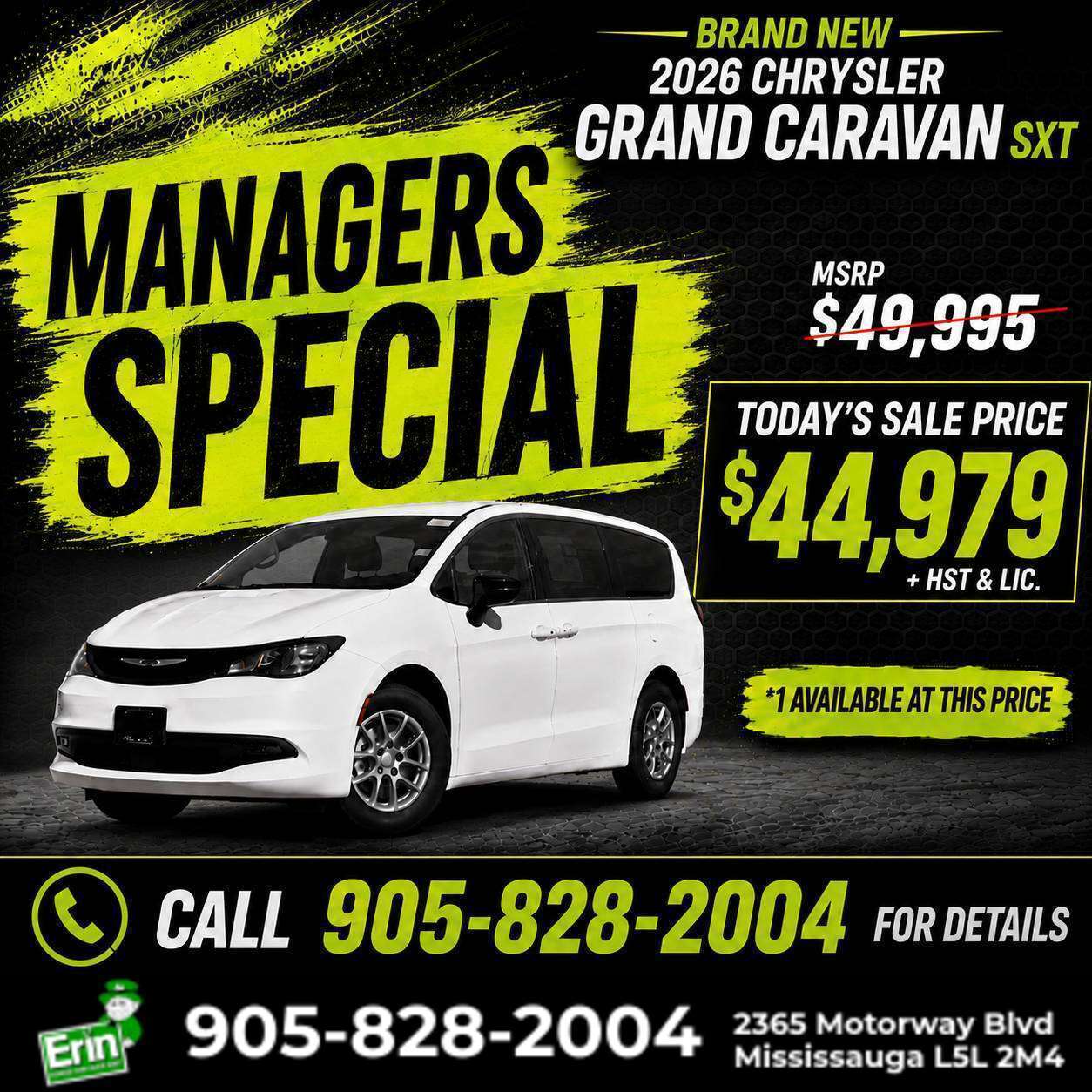 White 2026 Chrysler Grand Caravan Minivan  9-Speed Automatic