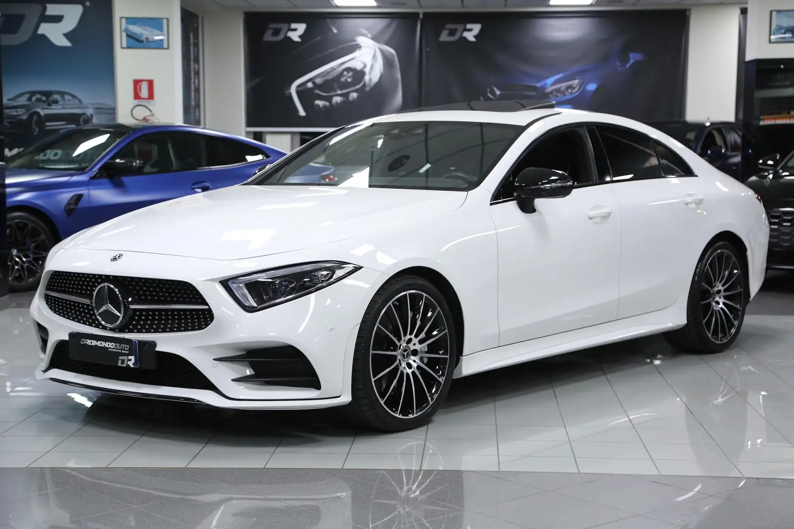 Mercedes-Benz CLS 400 d Premium AMG 4matic auto Bianco - 1