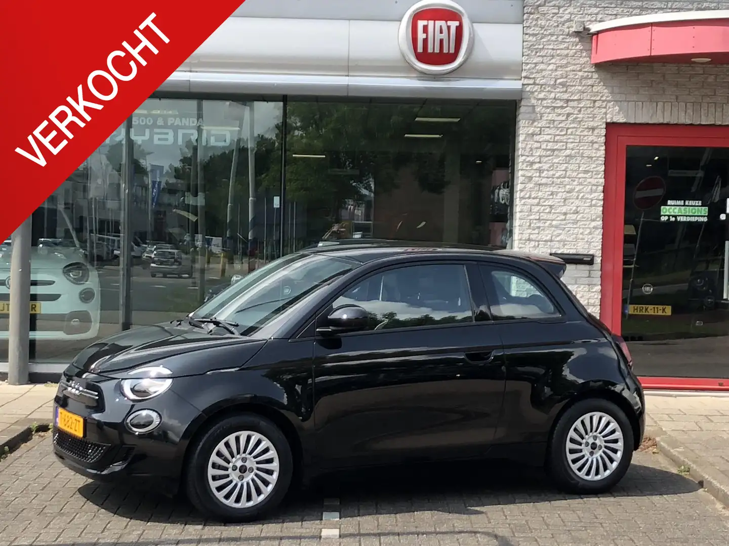 Fiat 500e Urban 42 kWh CLIMATE|APPLE/ANDROID|SOH CERTIFICATE Zwart - 1