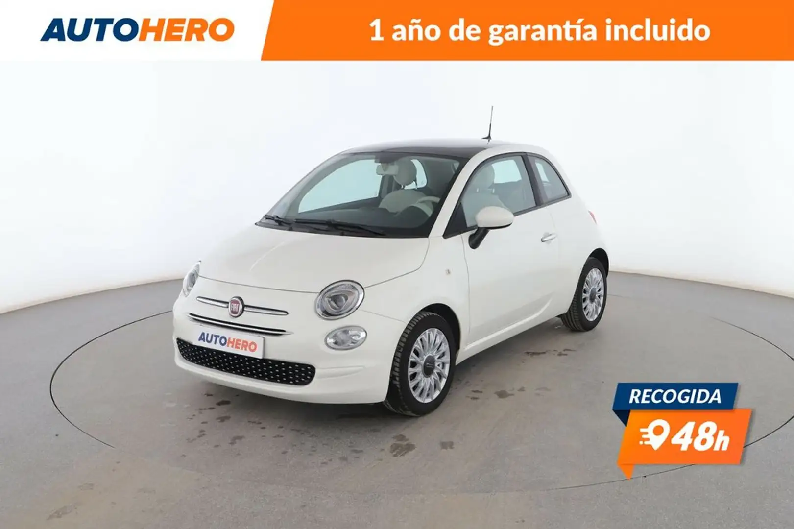 Fiat 500 1.0 Mild-Hybrid Lounge Żółty - 1