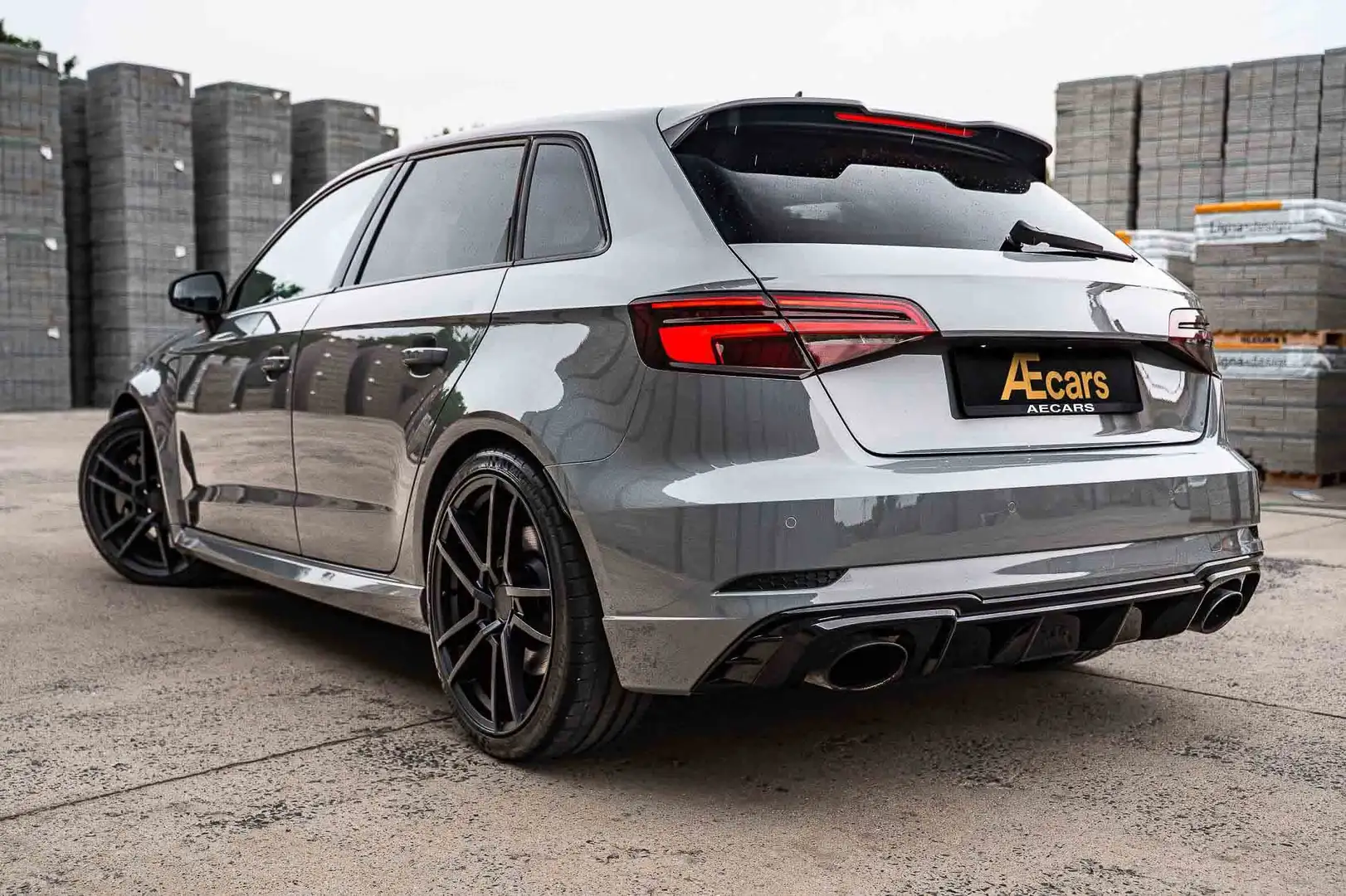 Audi RS3 SPORTBACK / QUATTRO / DRIVE SELECT / BELGIAN CAR Gris - 2