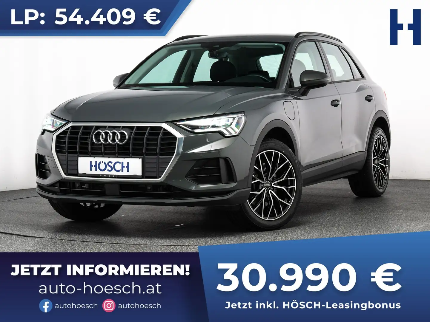 Audi Q3 45 TFSIe LED ASSISTENZ VIRTUAL SPORTSITZE++ Grigio - 1