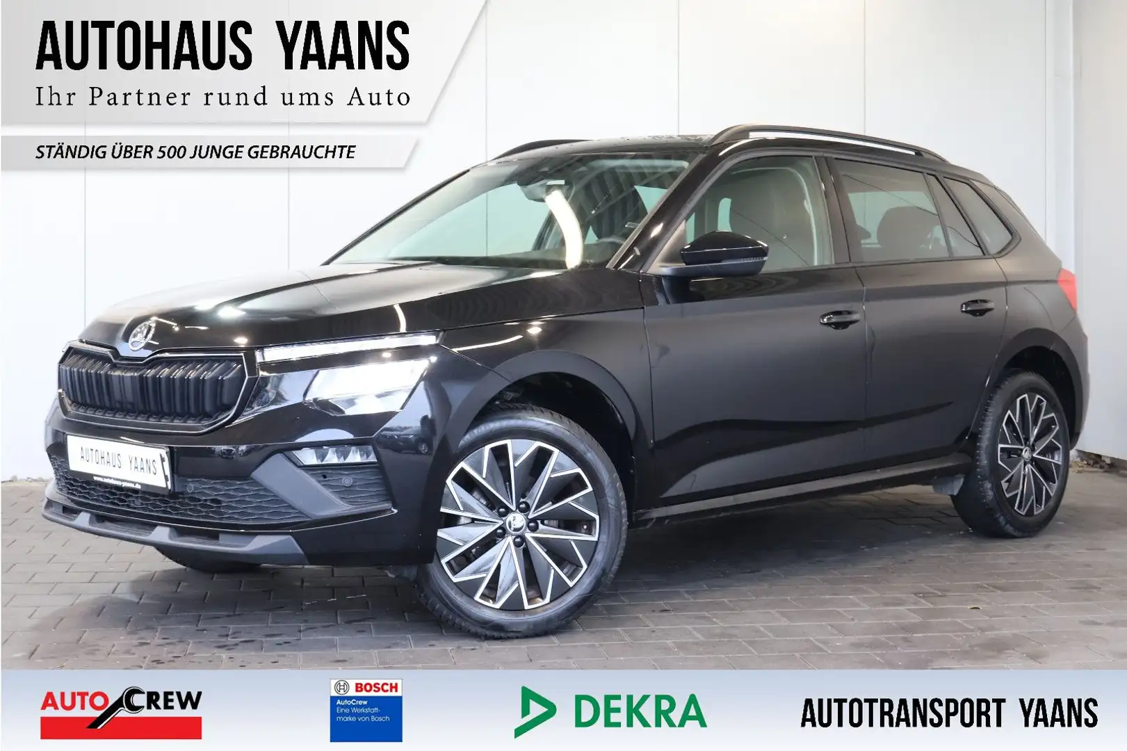 Skoda Kamiq 1.0 TSI Selection AID+KEY+KAM+LED+CARPLAY Schwarz - 1