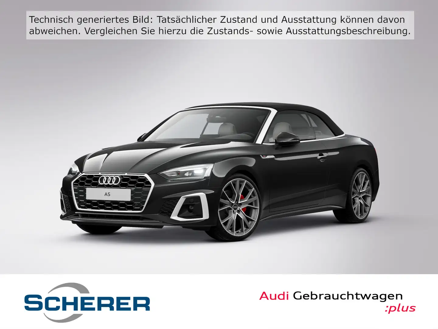 Audi A5 40 TFSI S tronic S LINE NAVI PLUS B Schwarz - 1