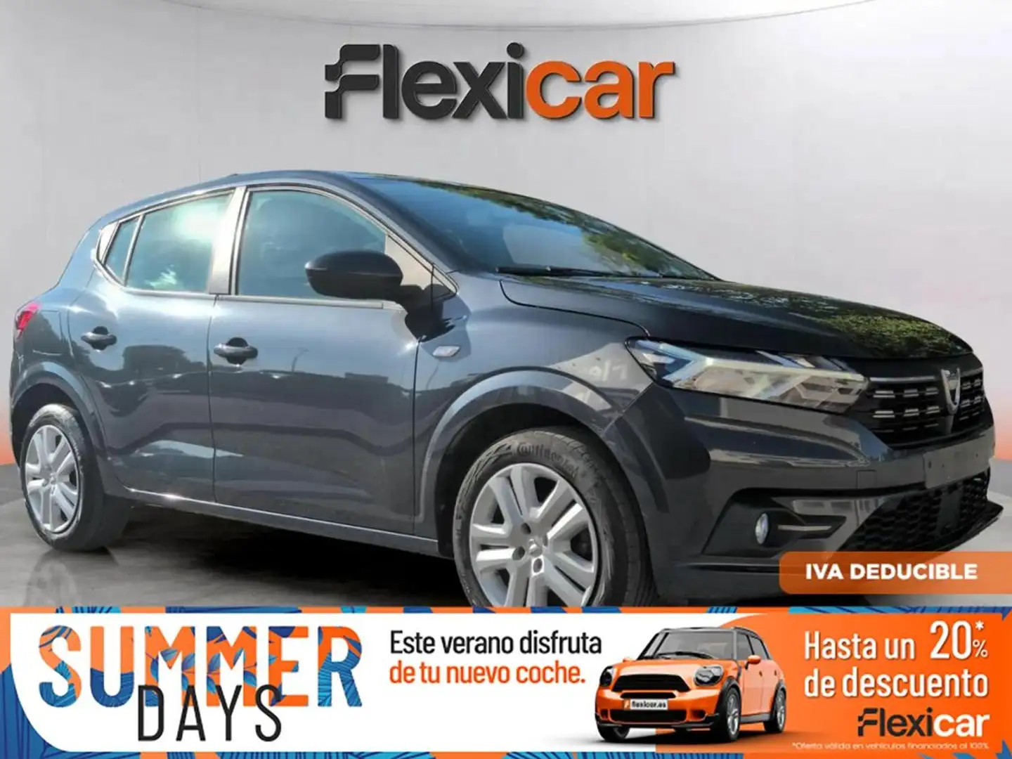 Dacia Sandero Comfort 74kW (100CV) ECO-G Gris - 1