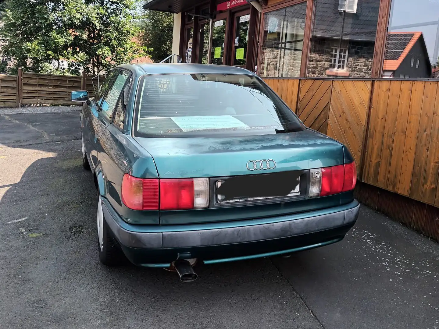 Audi 80 Oldtimer Gebraucht Unfallfrei Grün - 2