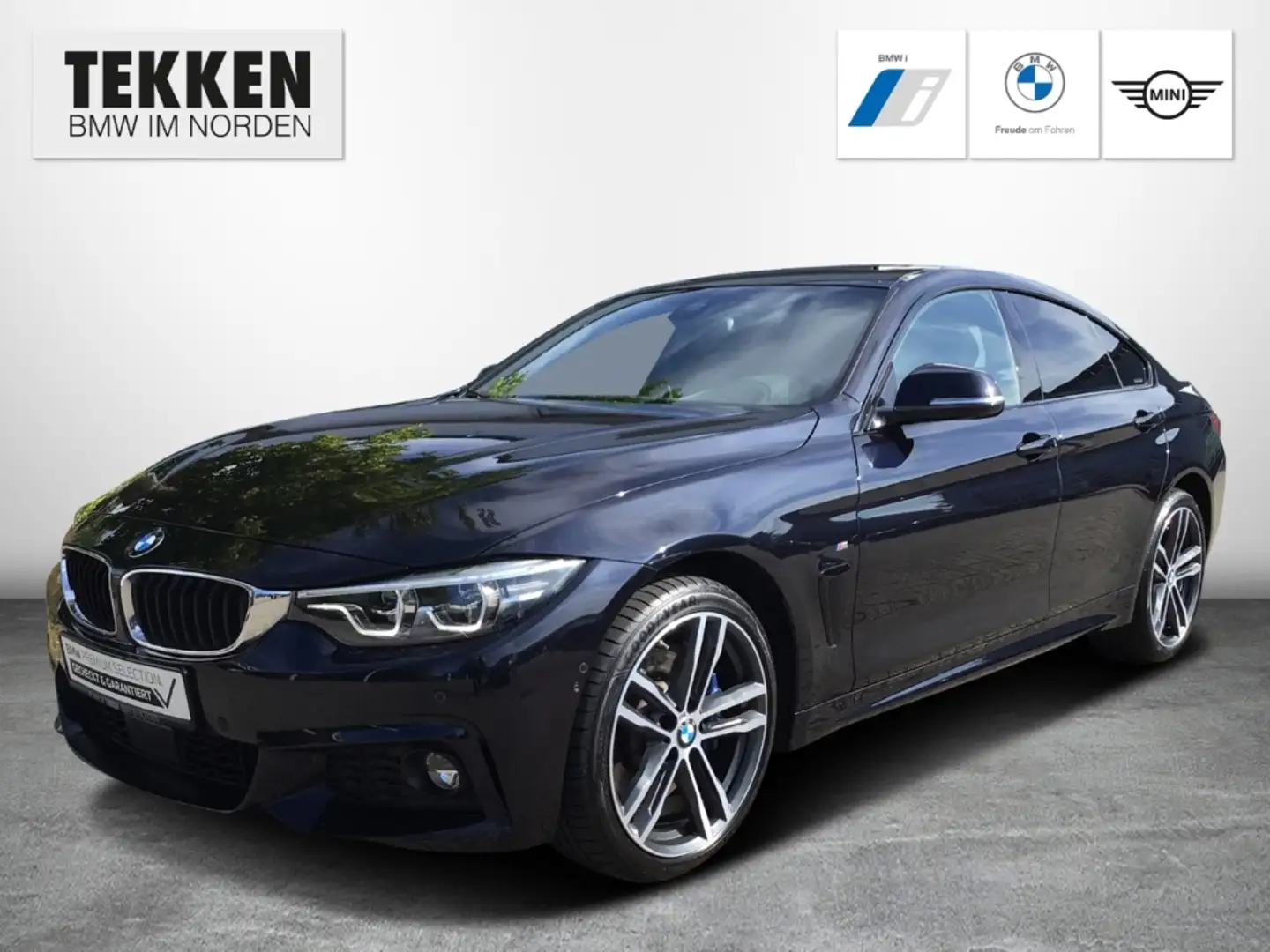 BMW 440 i xDrive Gran Coupe M Sport AHK/ACC/GSD/HarmanKard Noir - 1