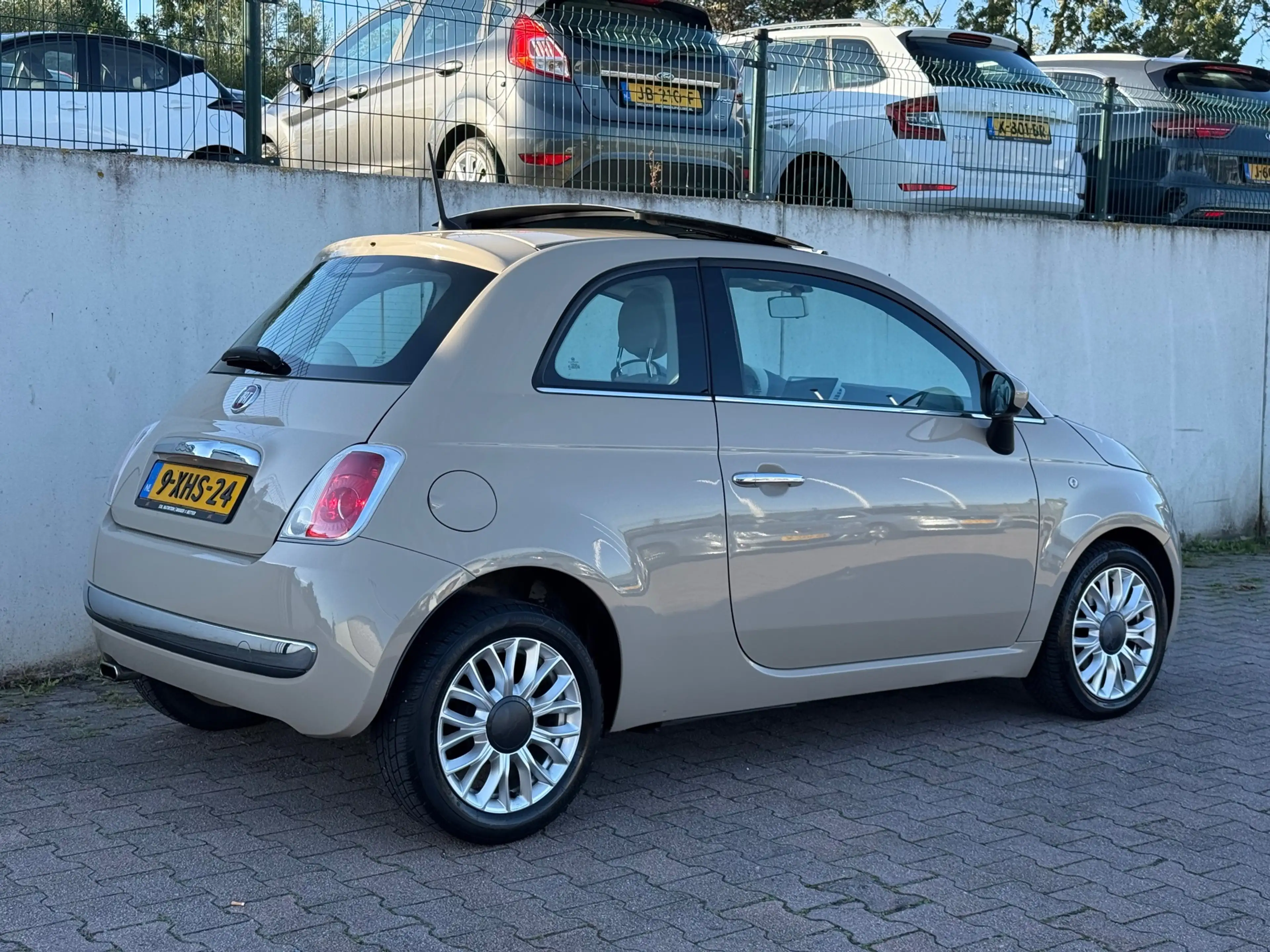 Fiat 500 0.9 TwinAir Lounge/PANO/SCHUIFDAK/NAVI/THERA MOKA — photo 7