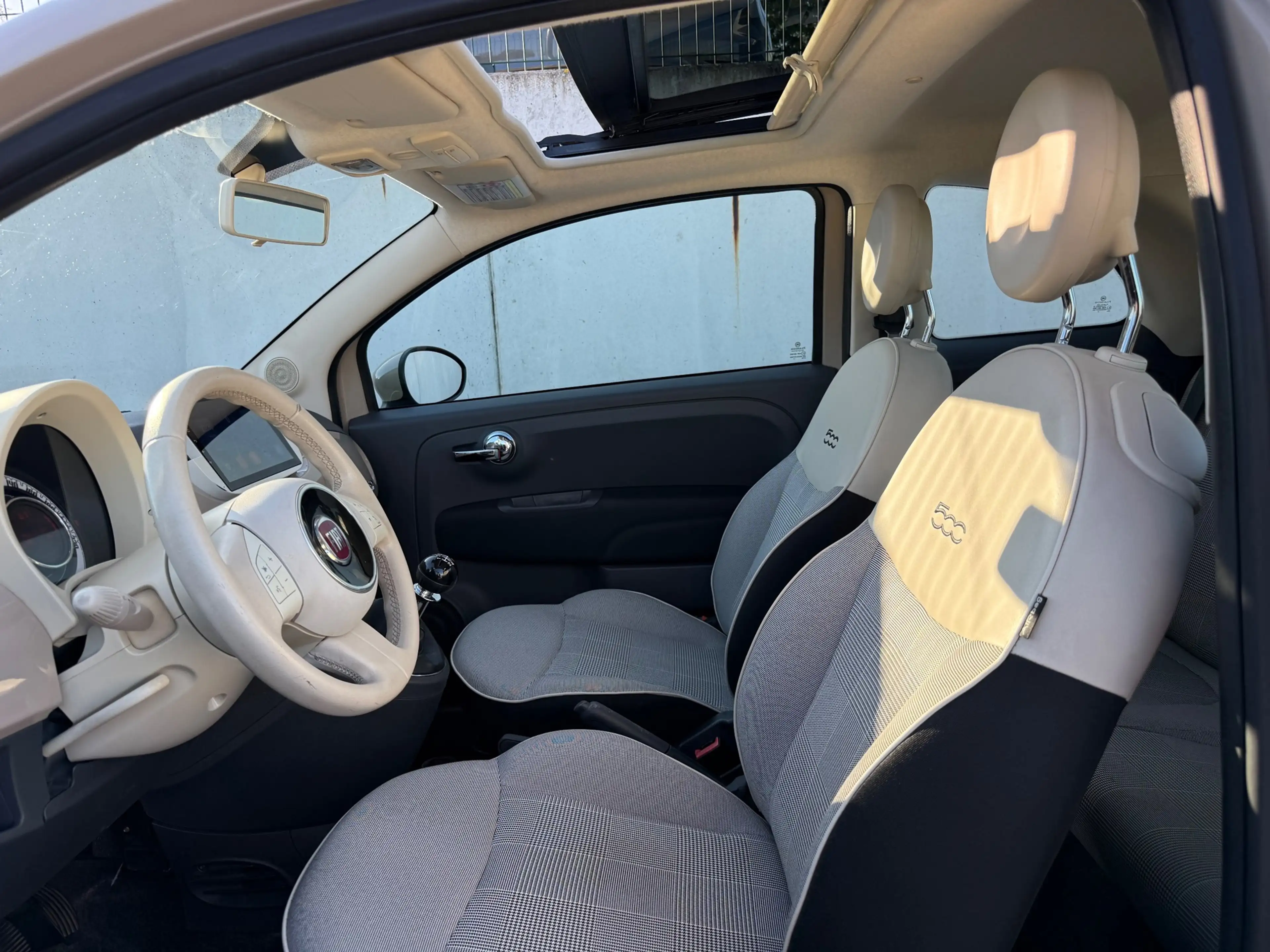Fiat 500 0.9 TwinAir Lounge/PANO/SCHUIFDAK/NAVI/THERA MOKA — photo 11