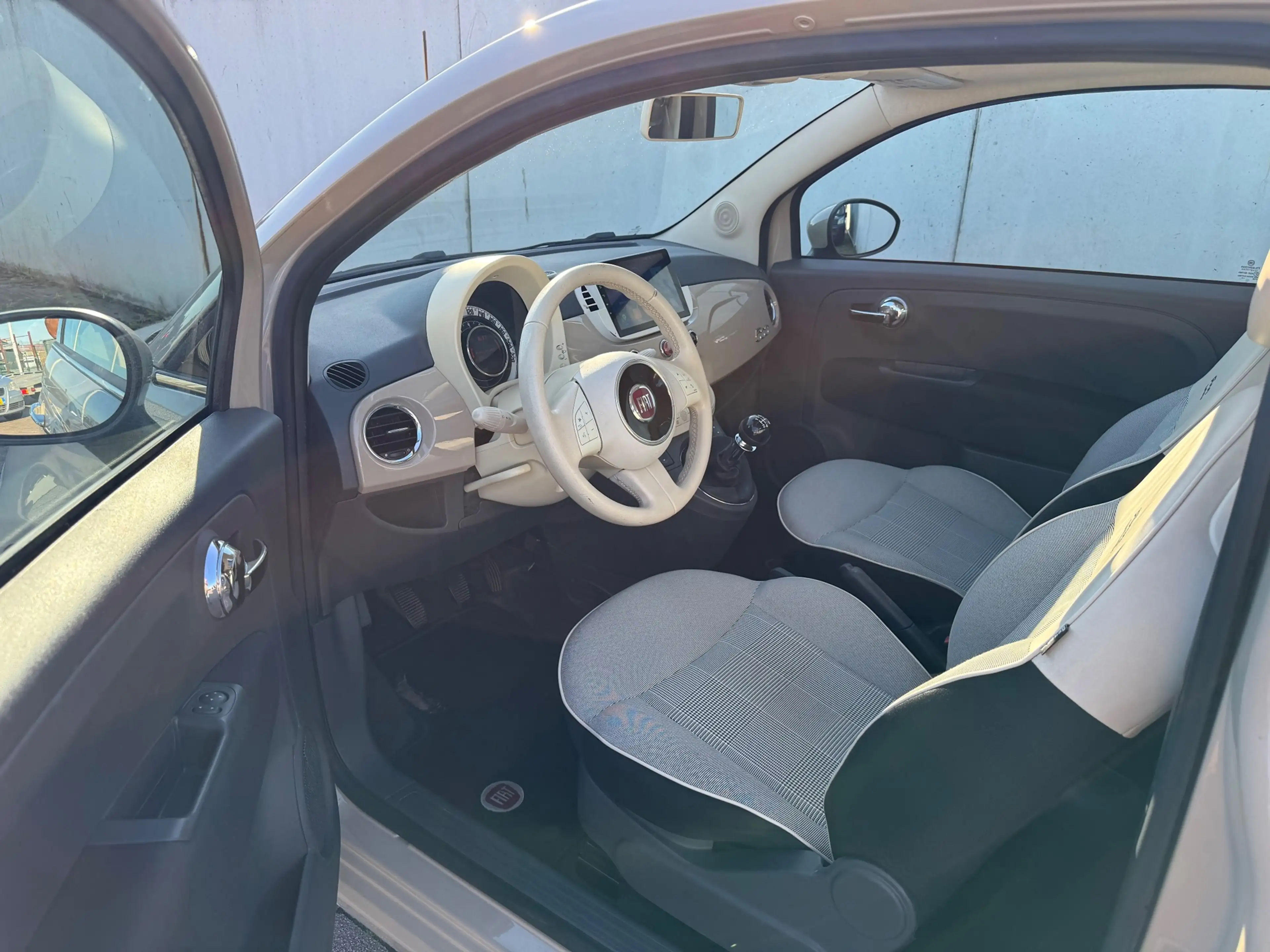 Fiat 500 0.9 TwinAir Lounge/PANO/SCHUIFDAK/NAVI/THERA MOKA — photo 12